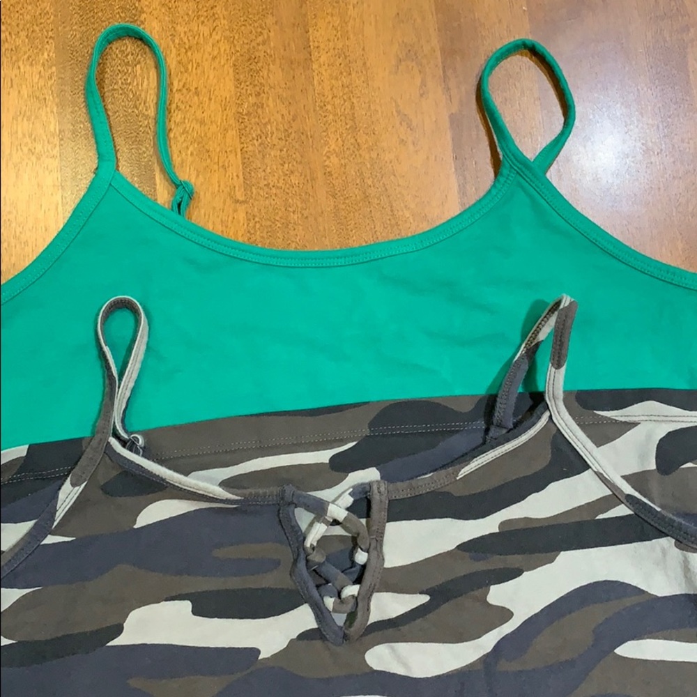 Torrid Lot of 2- size 2X strappy tanks